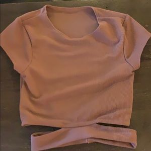 Five dance top mauve